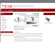 Tablet Screenshot of icar.fr